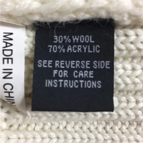 Paris Dreams rabbit fur wool blend cardigan sweater - Picture 4 of 6